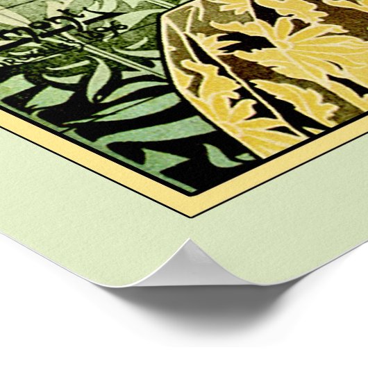 Koekjes en chocolade delacre (Sage) Poster (Hoek)