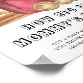 KOEKJES EN COCOA Hoe groot is het buikspel van mam Poster (Hoek)