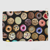 Koekjes en Doughnoten Golfhanddoek (Horizontaal)