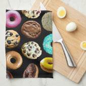 Koekjes en Doughnoten Theedoek (Quarter Fold)