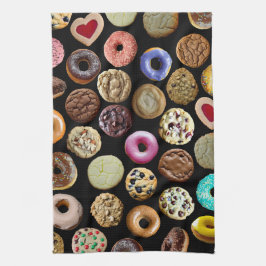 Koekjes en Doughnoten Theedoek