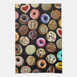Koekjes en Doughnoten Theedoek