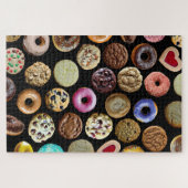 Koekjes en doughnuts legpuzzel (Horizontaal)