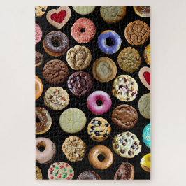 Koekjes en doughnuts legpuzzel