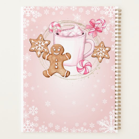 Koekjes en Hot Cacao Kerst PLANNER (Achterkant)