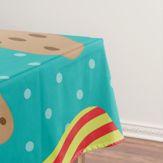 Koekjes en hotcacaofeestjes tafelkleed (Voorbeeld)