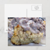 Koekjes en jus briefkaart (Voorkant / Achterkant)