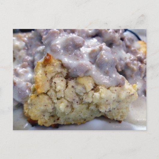 Koekjes en jus briefkaart (Voorkant)