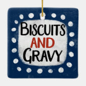 Koekjes en jus Ornament (Achterkant)