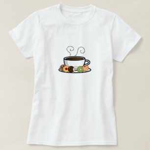 Koekjes en koffie t-shirt