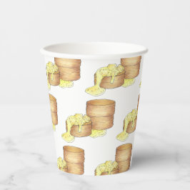 Koekjes en korrelige keuken voor zuidelijke voedin papieren bekers