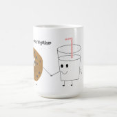 Koekjes en melk zo goed bij elkaar koffiemok (Center)