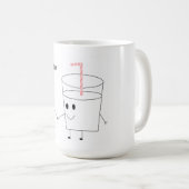 Koekjes en melk zo goed bij elkaar koffiemok (Voorkant rechts)