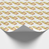 Koekjes en sauskorrelig Zuidelijke Ontbijtvoedsel Cadeaupapier (Hoek)