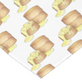 Koekjes en sauskorrelig Zuidelijke Ontbijtvoedsel Korte Tafelloper (Hoek)