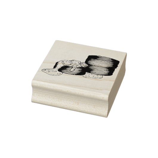 Koekjes en sauskorrelig Zuidelijke Ontbijtvoedsel Rubberstempel (Stempel)