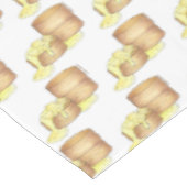 Koekjes en sauskorrelig Zuidelijke Ontbijtvoedsel Tafelkleed (Gekanteld)