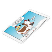 Koekjes en Scotch voor Santa magnet Magneet (Linkerzijde)