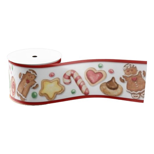 Koekjes en Snoep Grosgrain Lint (Spoel)