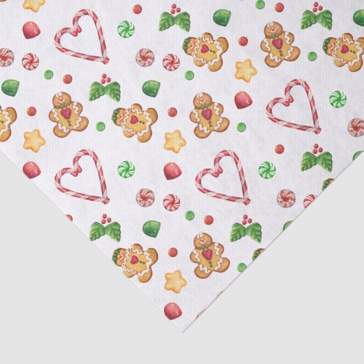 Koekjes en Snoep, keukenpapier Tissuepapier (Detail)