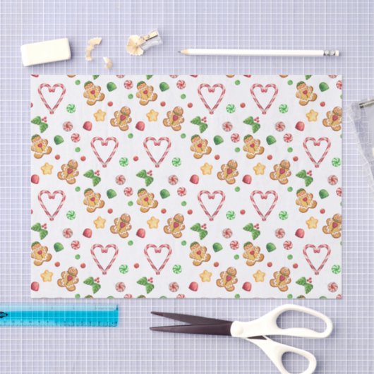 Koekjes en Snoep, keukenpapier Tissuepapier (Craft)