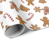 Koekjes en snoepjes cadeaupapier (Rol Hoek)