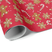 Koekjes en snoepjes cadeaupapier (Rol Hoek)