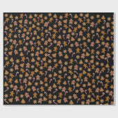 koekjes en snoepjes in gebak cadeaupapier (Vlak)