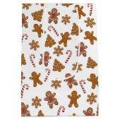 Koekjes en snoepjes op witbrood medium cadeauzakje (Achterkant)