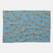 Koekjes en snoepjes theedoek (Horizontaal)