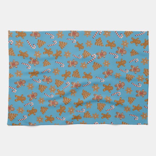 Koekjes en snoepjes theedoek (Horizontaal)