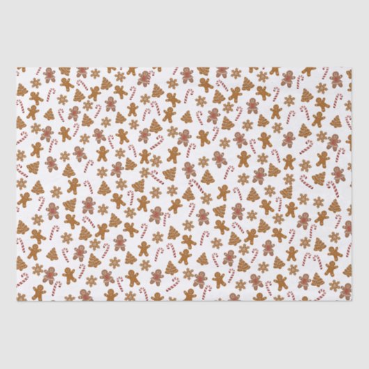 Koekjes en snoepjes tissuepapier (Voorkant)