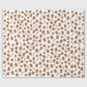 koekjes en snoepjes voor gebak cadeaupapier (Vlak)