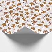 koekjes en snoepjes voor gebak cadeaupapier (Hoek)