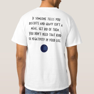 Koekjes en zeep zijn een meel t-shirt