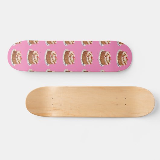  koekjes en zoet persoonlijk skateboard (Horizontaal)
