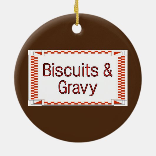 Koekjes en zwaardvis keramisch ornament (Achterkant)