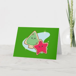 Koekjes Feestdagen Kaart