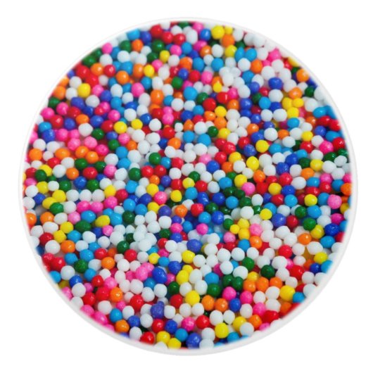 Koekjes gebakken keramische keukenkast knop (Voorkant)