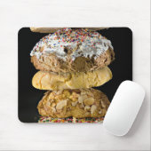 Koekjes in een stapel muismat (Met muis)