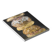 Koekjes in een stapel notitieblok (Schuin)