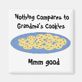 Koekjes in het Grandmas House Magneet (Voorkant)