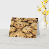 Koekjes Kaart (Gele Bloem)