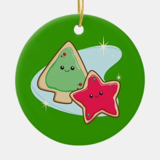 Koekjes Keramisch Ornament (Voorkant)