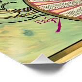 Koekjes Lefevre-Utile van Alphonse Mucha (1896) Perfect Poster (Hoek)