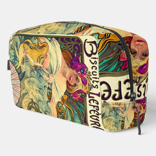 Koekjes Lefevre-Utile van Alphonse Mucha (1896) Toilettasje (Rechterhoek)