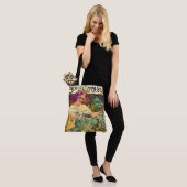 Koekjes Lefevre-Utile van Alphonse Mucha (1896) Tote Bag (Op model)