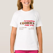 Koekjes Logo, koekjesverkoop T-shirt (Voorkant)