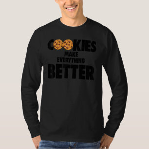 Koekjes maken alles beter van Choco Chip Co T-shirt