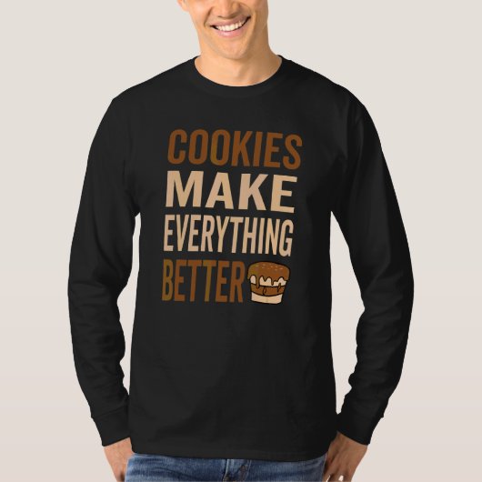 Koekjes maken Everthing BETER Cookie Love T-shirt (Voorkant)